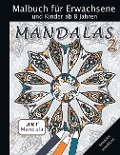 Mandala Art Malbuch für Erwachsene und Kinder ab 8 Jahren - Mandalas 2 - Sannah Hinrichs