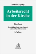 Cover-Bild zum Titel 'Arbeitsrecht in der Kirche' von 'Reinhard Richardi, Karin Spelge'