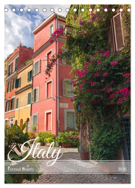 Splendid Italy (Desk Calendar 2026 DIN A5 portrait), CALVENDO 12 Month DeskCalendar - Polina Kabakova