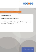 Cover-Bild zum Titel 'Finanztransaktionssteuer' von 'Gerhard Dengl'