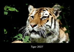 Cover-Bild zum Titel 'Tiger 2027 Fotokalender DIN A3' von 'Tobias Becker'