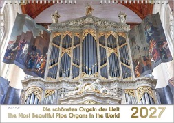 Cover-Bild zum Titel 'Der Orgelkalender, ein Musik-Kalender 2027, DIN A4' von 'Peter Bach Jr.'