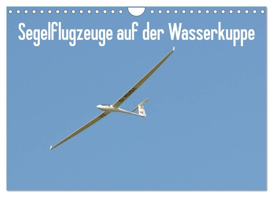 Flugzeuge auf der Wasserkuppe 2026 (Wandkalender 2026 DIN A4 quer), CALVENDO Monatskalender - Friedrich Wesch