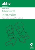 Cover-Bild zum Titel 'Arbeitsrecht leicht erklärt' von 'Marion Müller'