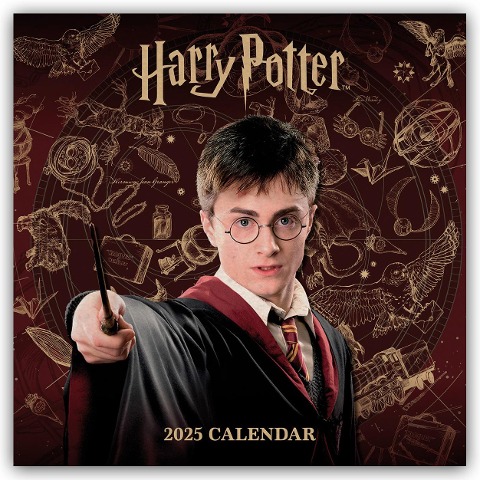 Harry Potter - Offizieller Kalender 2025 - Wandkalender - Danilo Promotion Ltd