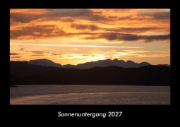 Cover-Bild zum Titel 'Sonnenuntergang 2027 Fotokalender DIN A3' von 'Tobias Becker'
