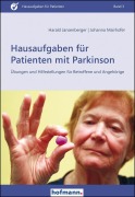 Cover-Bild zum Titel 'Hausaufgaben für Patienten mit Parkinson' von 'Harald Jansenberger, Johanna Mairhofer'