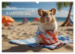 Cover-Bild zum Titel 'Hamstertage (Wandkalender 2026 DIN A3 quer), CALVENDO Monatskalender' von 'Heidi Spiegler'