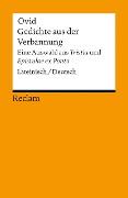Cover-Bild zum Titel 'Gedichte aus der Verbannung' von 'Ovid'