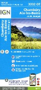 Cover-Bild zum Titel 'Chambéry Aix les Bains / Lac du Bourget 1:25 000' von ''