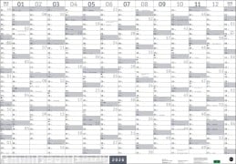 Cover-Bild zum Titel 'Mega-Posterplaner, silber 2026' von ''