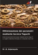Cover-Bild zum Titel 'Ottimizzazione dei parametri mediante tecnica Taguchi' von '. B. Anjaneyulu'