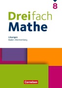 Cover-Bild zum Titel 'Dreifach Mathe 8. Schuljahr - Baden-Württemberg - Lösungen zum Schulbuch' von ''