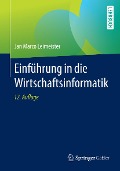 Cover-Bild zum Titel 'Einführung in die Wirtschaftsinformatik' von 'Jan Marco Leimeister'