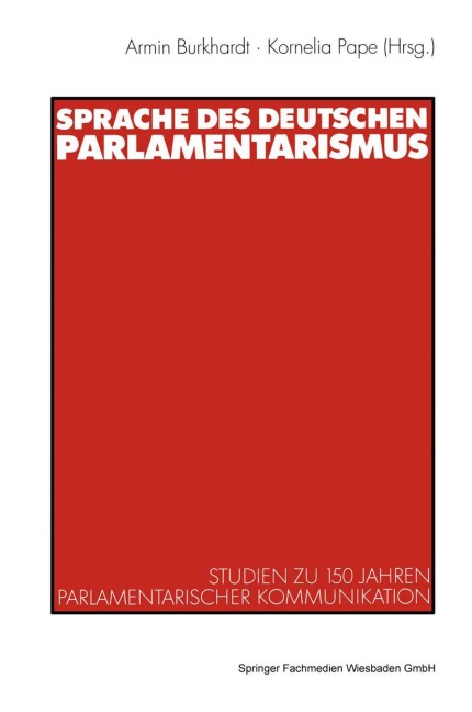 Sprache des deutschen Parlamentarismus - 