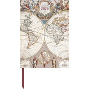 Cover-Bild zum Titel 'Antique Maps 2026 - Diary - Buchkalender - Taschenkalender - 16x22' von ''