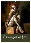 Cover-Bild zum Titel 'Clowngeschichten - Eine besondere Welt (Wandkalender 2026 DIN A2 hoch), CALVENDO Monatskalender' von 'Erich Krätschmer'