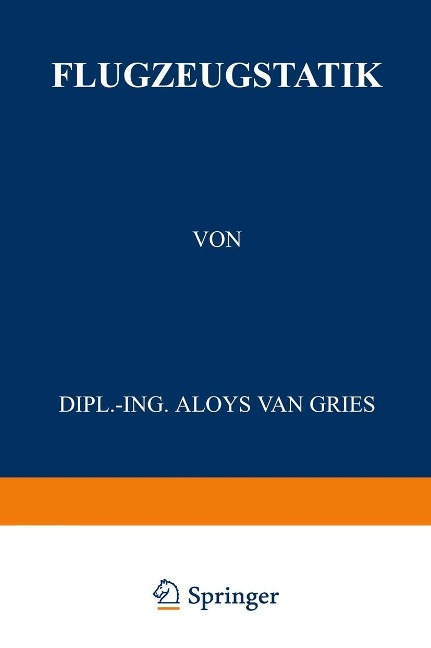 Flugzeugstatik - Aloys Van Gries