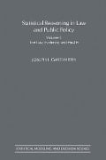 Cover-Bild zum Titel 'Statistical Reasoning in Law and Public Policy' von 'Joseph L. Gastwirth'