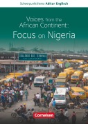 Cover-Bild zum Titel 'Schwerpunktthema Abitur Englisch: Nigeria' von 'Guido Becker, Christopher Lee Watkins, Sandra Schröer'