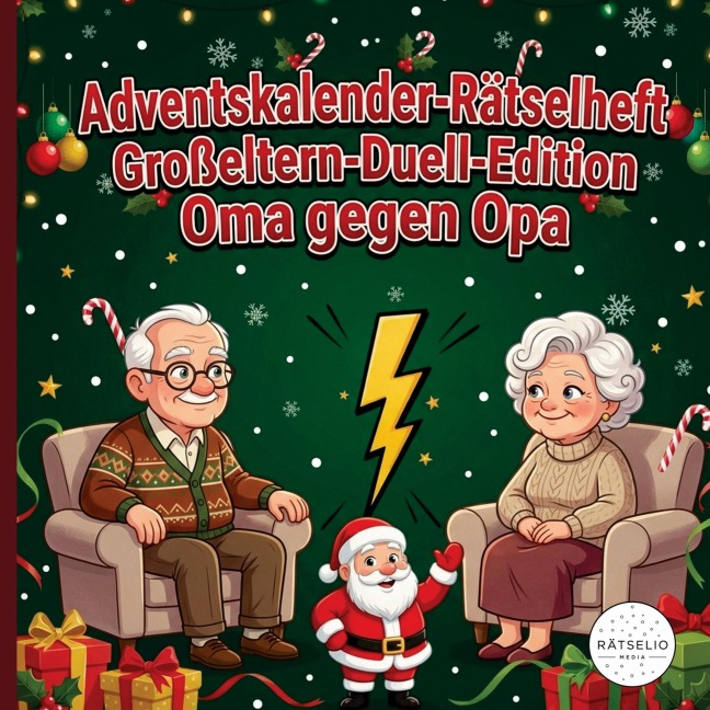 Adventskalender-Rätselheft Großeltern-Duell-Edition - Rätselio Media