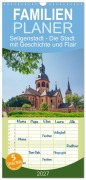 Cover-Bild zum Titel 'Familienplaner 2027 - Seligenstadt - Die Stadt mit Geschichte und Flair mit 5 Spalten (Wandkalender, 21 x 45 cm) CALVENDO' von 'Thomas Bartruff'