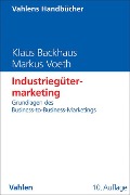 Cover-Bild zum Titel 'Industriegütermarketing' von 'Klaus Backhaus, Markus Voeth'