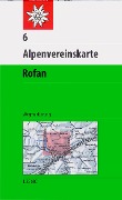Cover-Bild zum Titel 'DAV Alpenvereinskarte 06 Rofan 1 : 25 000' von ''