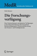 Cover-Bild zum Titel 'Die Forschungsverfügung' von 'Felix Reimer'