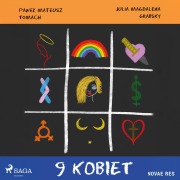 Cover-Bild zum Titel '9 kobiet' von 'Julia Magdalena Grabsky, Pawe¿ Mateusz Tomach'