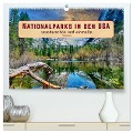Nationalparks in den USA - wunderschön und einmalig (hochwertiger Premium Wandkalender 2025 DIN A2 quer), Kunstdruck in Hochglanz - Peter Roder