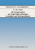 Cover-Bild zum Titel 'Die Kompensation von Ungleichgewichtslagen im Arbeits- und Verbraucherrecht' von 'Christian Vaupel'