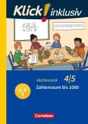 Cover-Bild zum Titel 'Klick! inklusiv 4./5. Schuljahr - Mathematik, Grundschule / Förderschule - Themenheft Zahlenraum bis 1000' von ''
