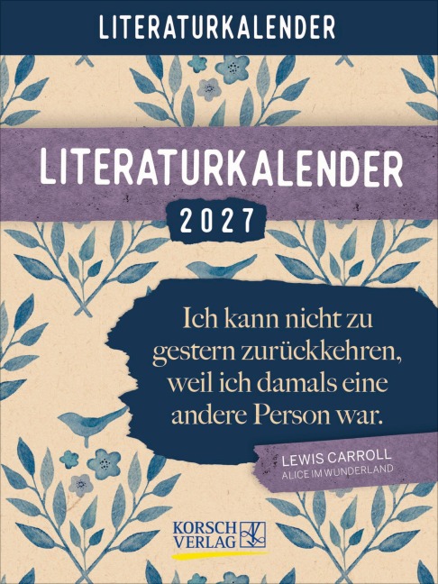 Literaturkalender 2027 - 