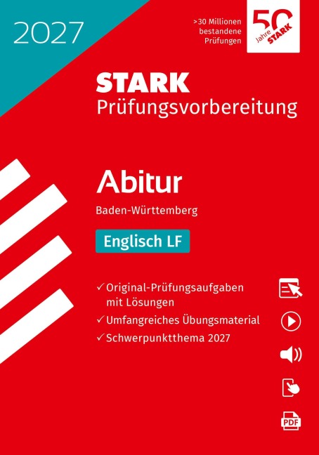 STARK Englisch LF - Abitur 2027 BW - Prüfungsvorbereitung - 