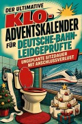 Cover-Bild zum Titel 'Der ultimative Klo-Adventskalender für Deutsche-Bahn-Leidgeprüfte' von 'Mia Vogel'