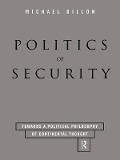 Cover-Bild zum Titel 'Politics of Security' von 'Michael Dillon'