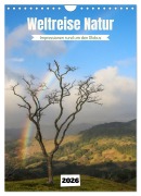 Cover-Bild zum Titel 'Weltreise Natur - Impressionen rund um den Globus (Wandkalender 2026 DIN A4 hoch), CALVENDO Monatskalender' von 'Anne Fritzenwanker'