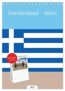 Cover-Bild zum Titel 'Tischplaner 2027 - Griechenland - Athen (A5 Tischkalender zum Aufstellen) CALVENDO' von 'Peter Schickert'