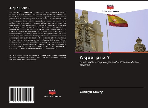 A quel prix ? - Carolyn Lowry