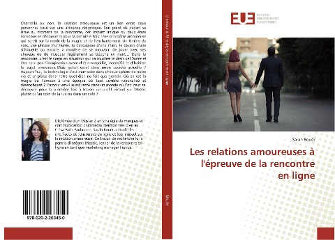 Les relations amoureuses à l'épreuve de la rencontre en ligne - Sarah Bouër