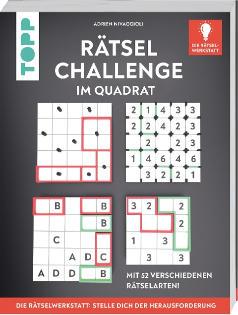 Rätsel-Challenge im Quadrat - Innovation aus der Rätselwerkstatt! - Adrien Nivaggioli