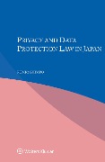 Cover-Bild zum Titel 'Privacy and Data Protection Law in Japan' von 'Fumio Shimpo'