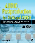Cover-Bild zum Titel 'Audio Postproduction for Film and Video' von 'Jay Rose'