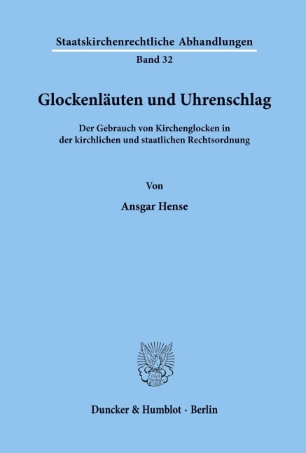 Glockenläuten und Uhrenschlag. - Ansgar Hense