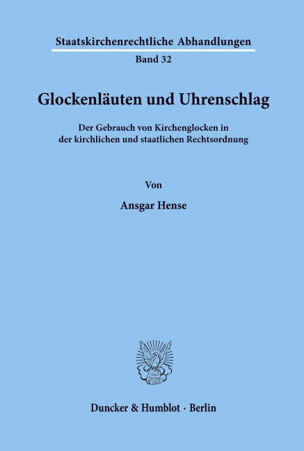 Glockenläuten und Uhrenschlag. - Ansgar Hense