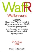 Cover-Bild zum Titel 'Waffenrecht. WaffR' von ''