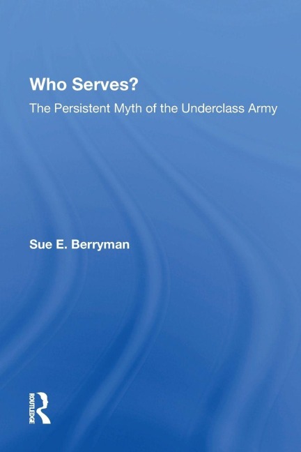 Who Serves? - Sue E Berryman