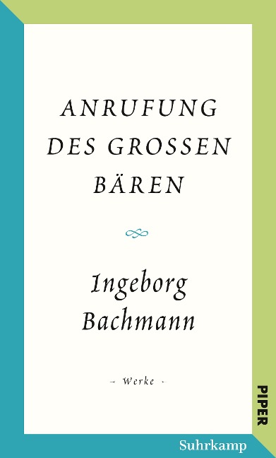 Salzburger Bachmann Edition - Ingeborg Bachmann