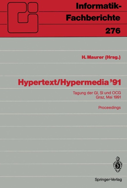 Hypertext / Hypermedia '91 - 